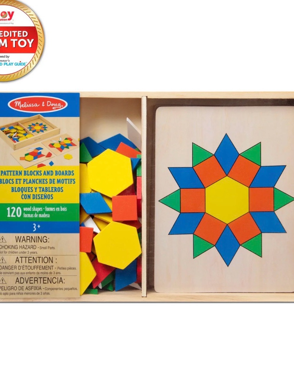 Pattern blocks and boards – Melissa & Doug